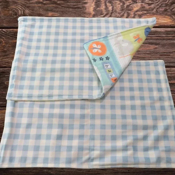 Burp Cloth, Set of 2, Flannel and Minky - Picture 7 of 7